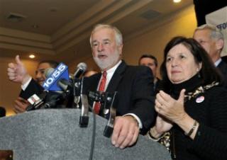 Rep. Tim Bishop on Election Day, 2010